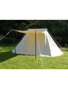 Saksische recreatietent, 5 x 7 meter. 2