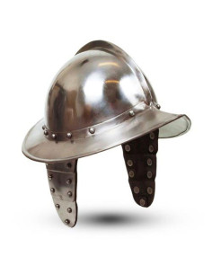 Morrion-helm met vleugels