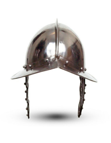 Morrion-helm met vleugels