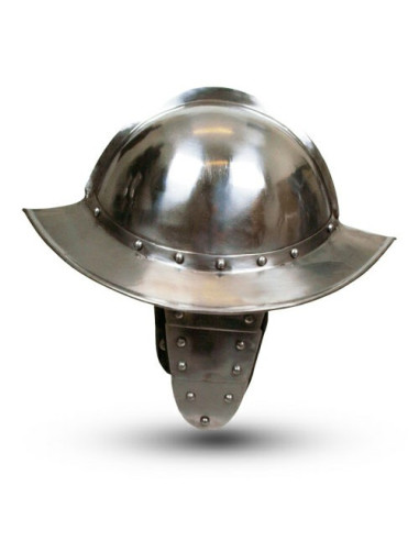 Morrion-helm met vleugels