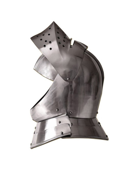 Engelse middeleeuwse helm, s. 16e