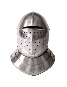 Casco medieval ingles, s. XVI