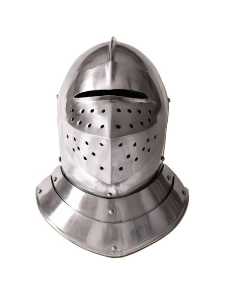 Engelse middeleeuwse helm, s. 16e