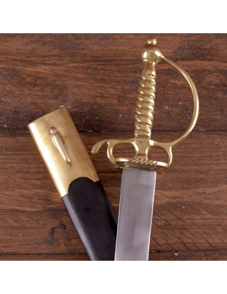 Kurzes europäisches Schwert, 18. Jahrhundert