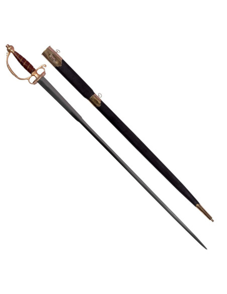 Europæisk sværd med skede, 1700-tallet