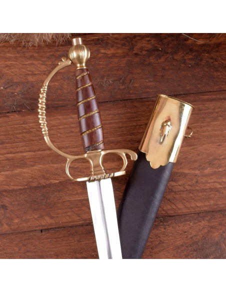 Europäisches Schwert mit Scheide, 18. Jahrhundert