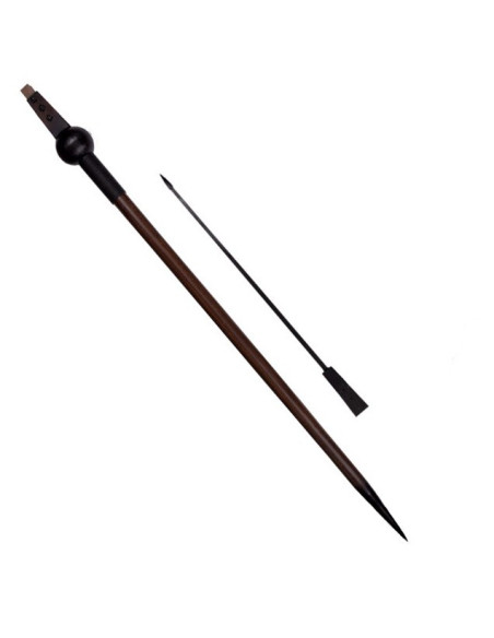 Römisches Pilum, 210 cm.