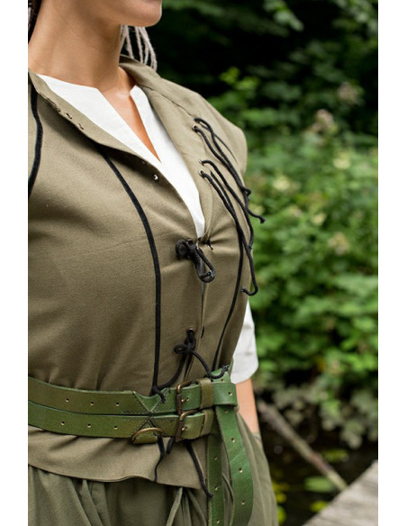 Chaleco medieval mujer Tristan