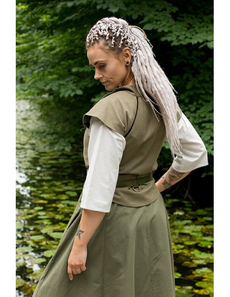 Chaleco medieval mujer Tristan