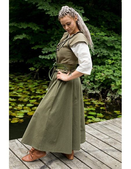 Chaleco medieval mujer Tristan