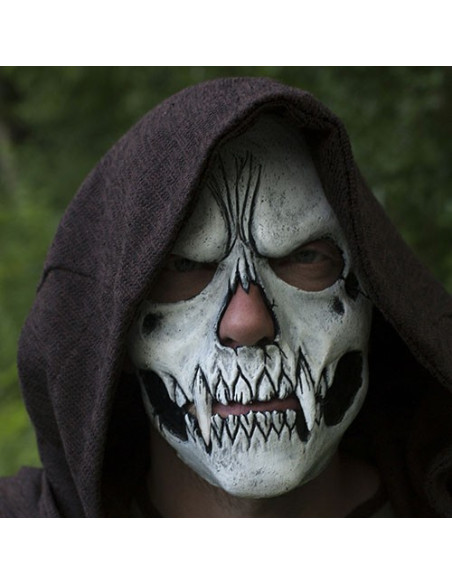 wit schedelmasker