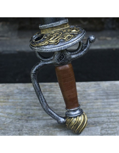 Renaissance-Bogenschwert aus Latex, 85 cm.