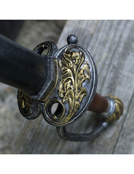 Renaissance-Bogenschwert aus Latex, 85 cm.