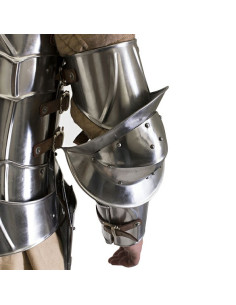 Brazos articulados armadura medieval gótica 2