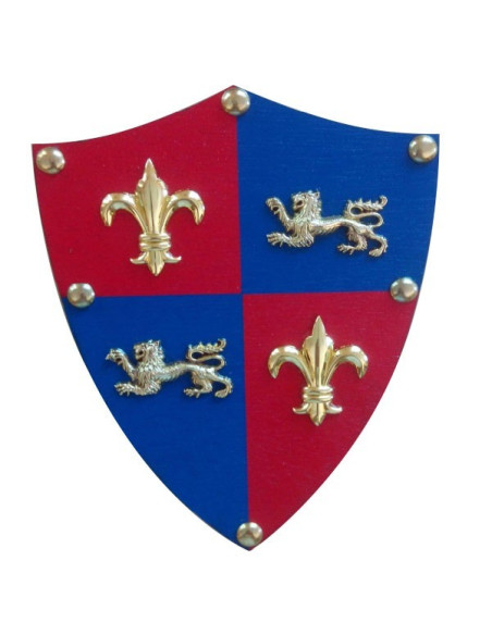 Mini-schild Zwarte Prins met mini-zwaard