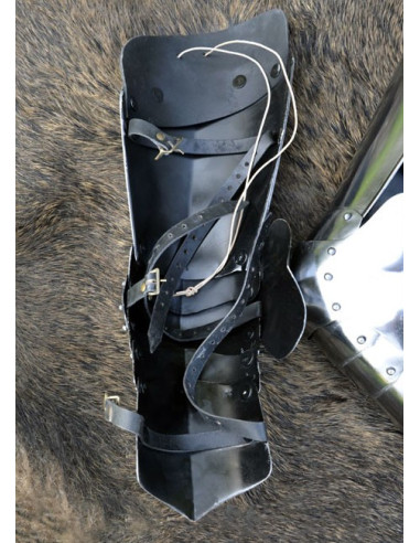 Schutzbeine für mittelalterliche Rüstungen