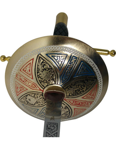 Goldene spanische Folie