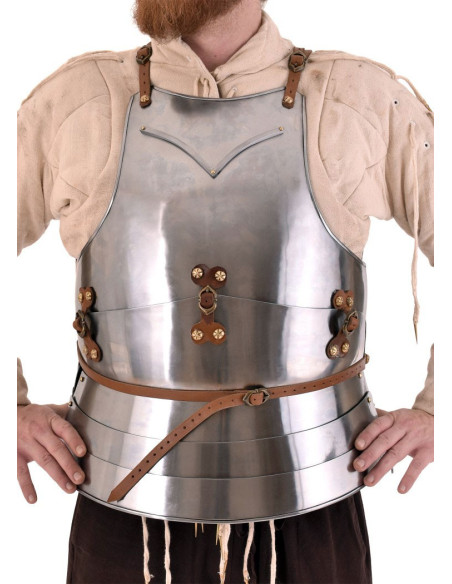 Mailänder Brustpanzer und Rückenlehne, 15. Jahrhundert