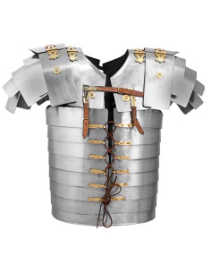 Lorica segmentata, rustfrit stål