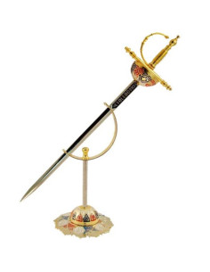 Mini-Schwertschale mit Halterung