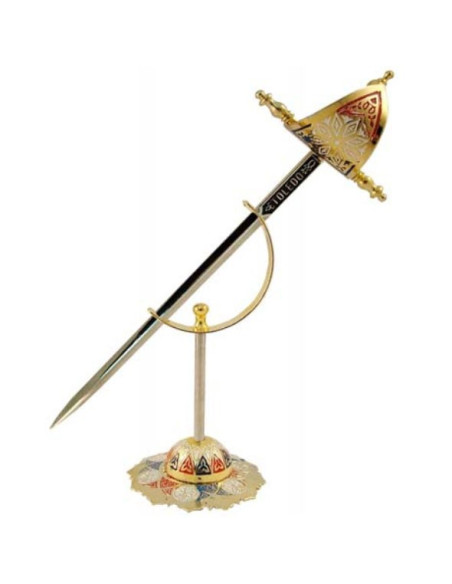 Renaissance minidolk met standaard