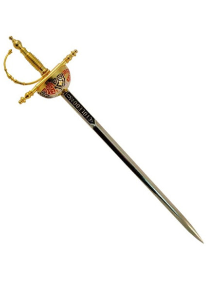 Abrecartas espada cazoleta Toledo