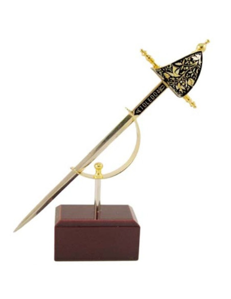 Miniatuur Dolk Renaissance Damasceen