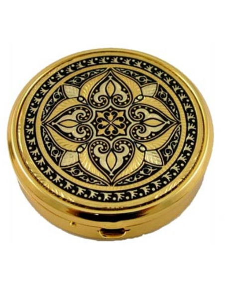 Damascene pilleæske 4 separationer