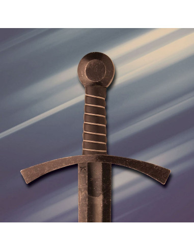 Espada medieval Acre combate 1 mano, afilada