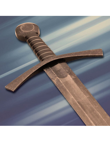 Espada medieval Acre combate 1 mano, afilada