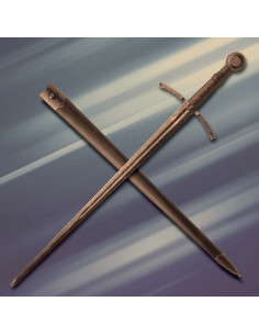 Agincourt Eineinhalbhand-Kampfschwert, scharf 2