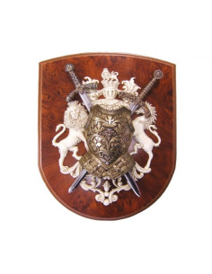 Panoply Lions Kürass und Schwerter