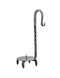 Candelabro forja 1 vela para colgar