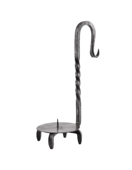 Candelabro forja 1 vela para colgar