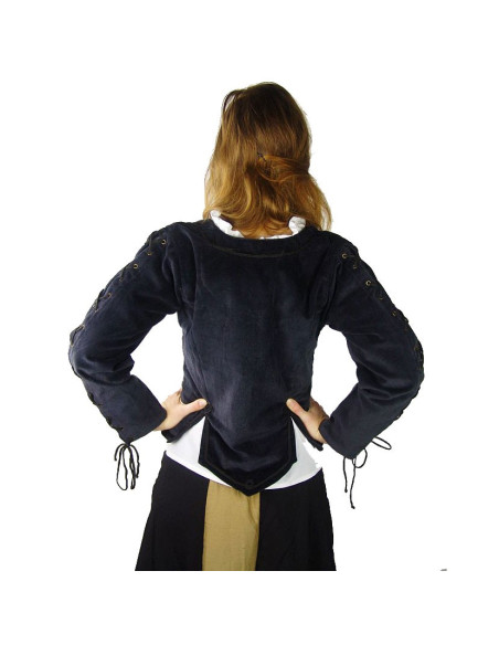 Chaqueta terciopelo con cuerdas