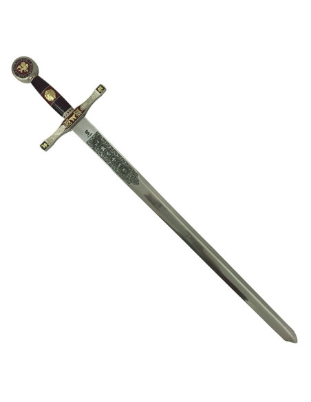 Excalibur-Schwert aus Messing, Kadett (75 cm)