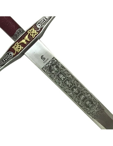 Verziertes Excalibur-Schwert