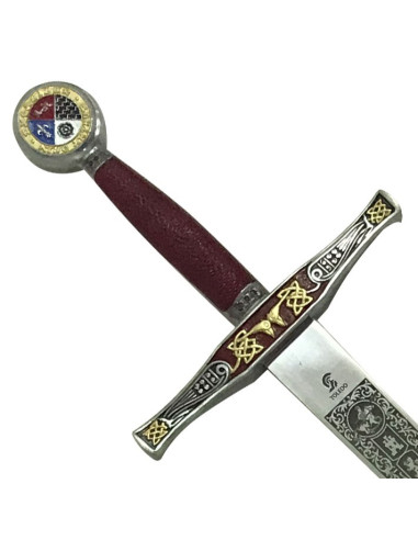 Verziertes Excalibur-Schwert