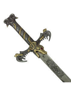 Espada Barbarian decorada