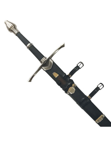Fantastisk sværd med skede (129 cm.)