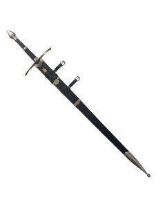 Fantastisch zwaard met schede (129 cm.)