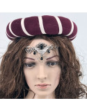 Tiara met kristallen parels