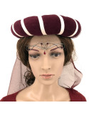 Tiara mit Kristallperlen