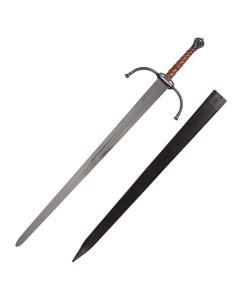 Espada medieval larga o bastarda para prácticas