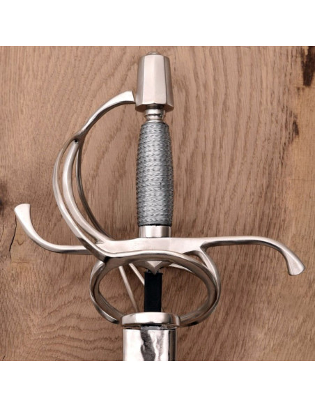 Espada Rapiera de lazo del Renacimiento