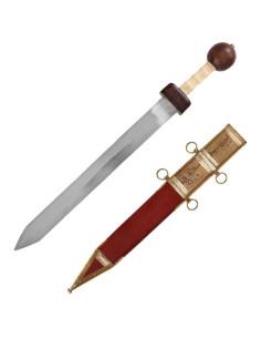 Gladius Pompeji med skede