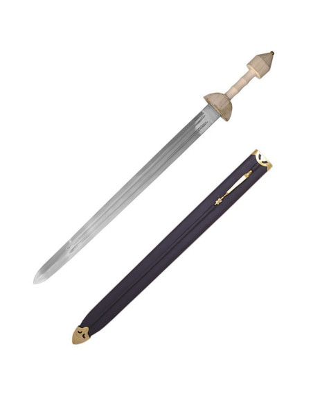 Spatha Romana met schede, 4e eeuw na Christus