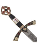 Gouden cadet Tempelierszwaard. 76 cm.