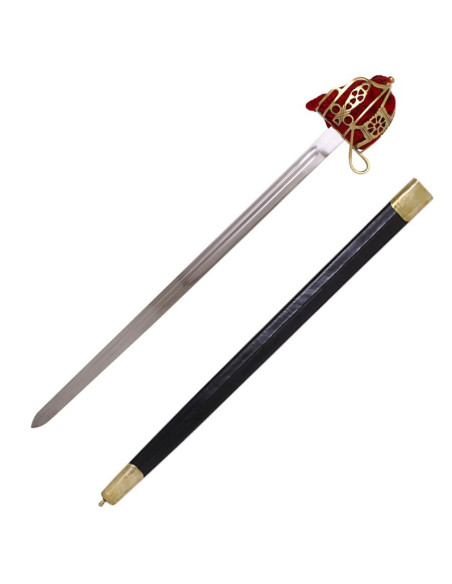 Espada Escocesa de cesta, año 1828