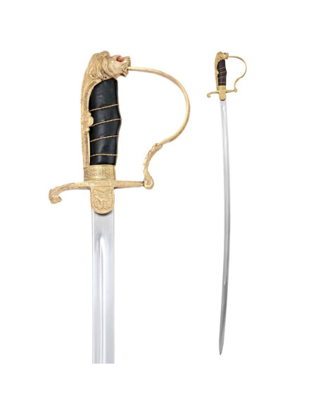 Tysk officielt sabelløvehoved